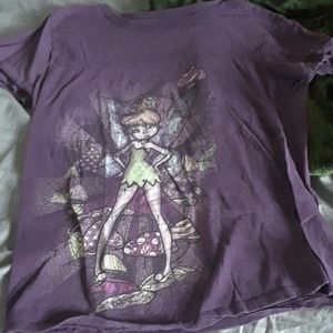 Tinkerbell purple shirt